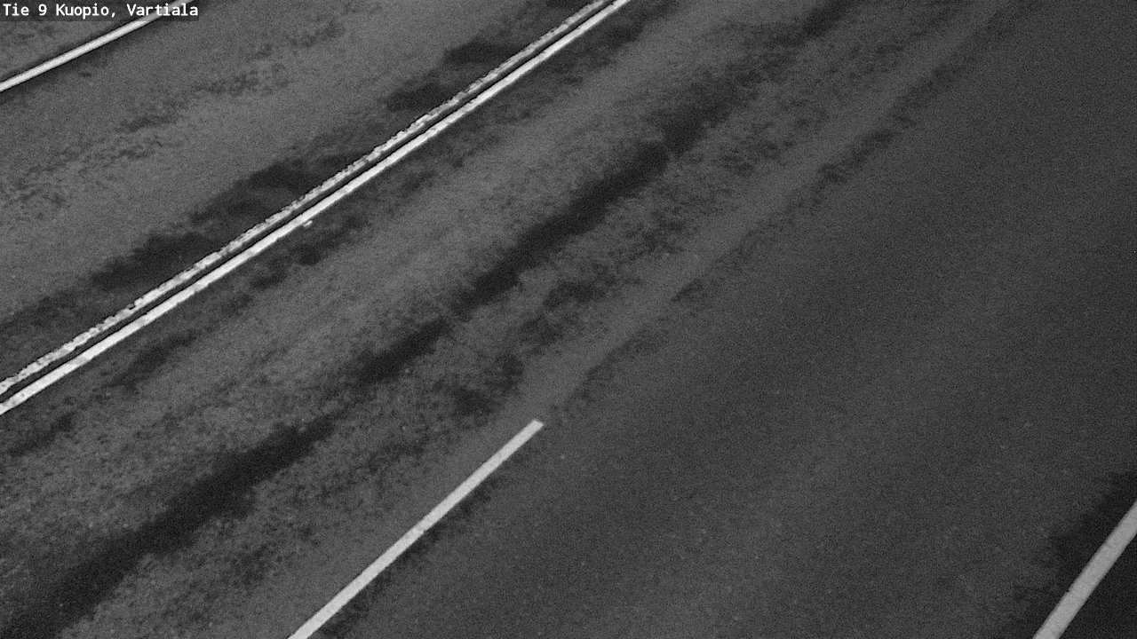 Weather Camera Image Väg 9 Kuopio, Vartiala, Kuopio, Pohjois-Savo