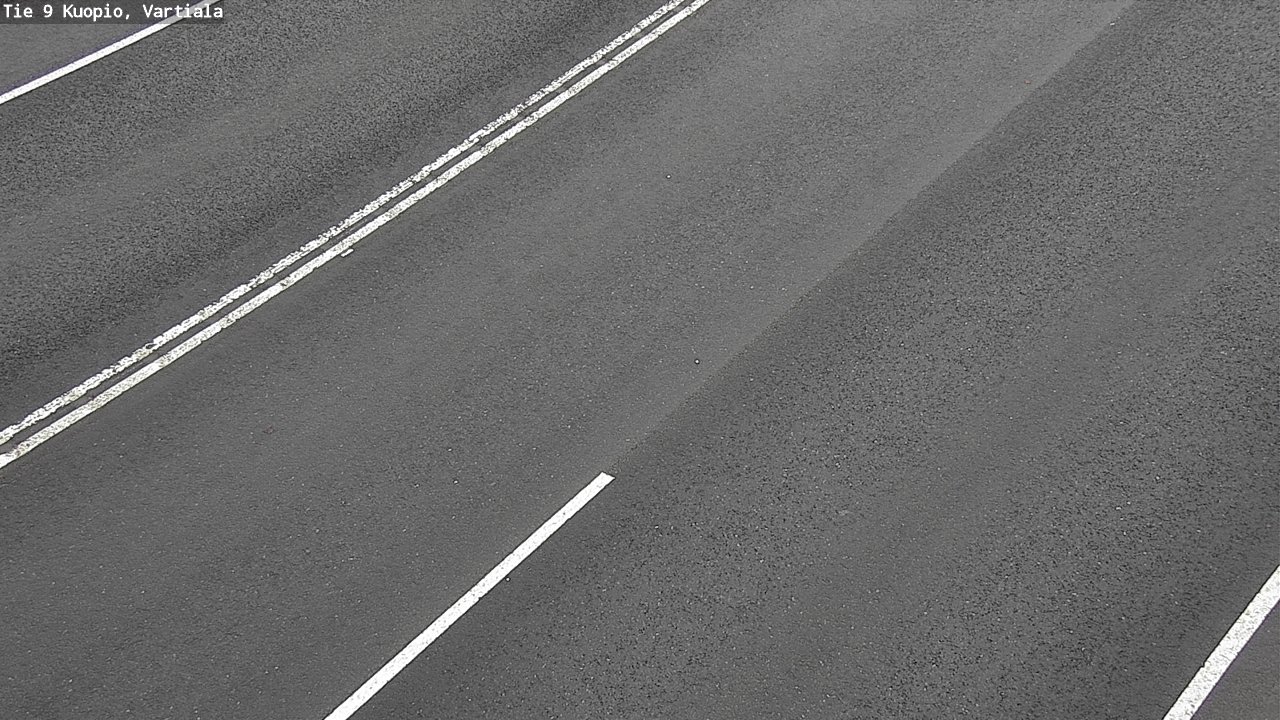 Weather Camera Image Väg 9 Kuopio, Vartiala, Kuopio, Pohjois-Savo