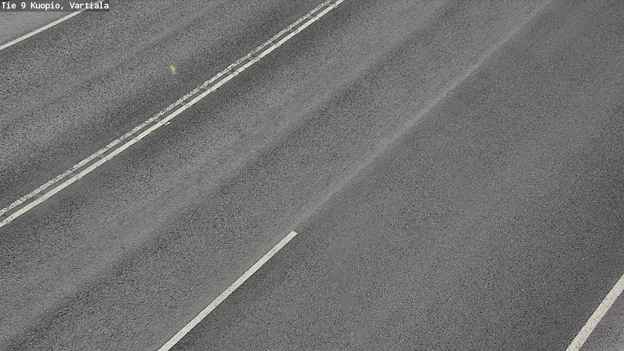 Weather Camera Image Väg 9 Kuopio, Vartiala, Kuopio, Pohjois-Savo