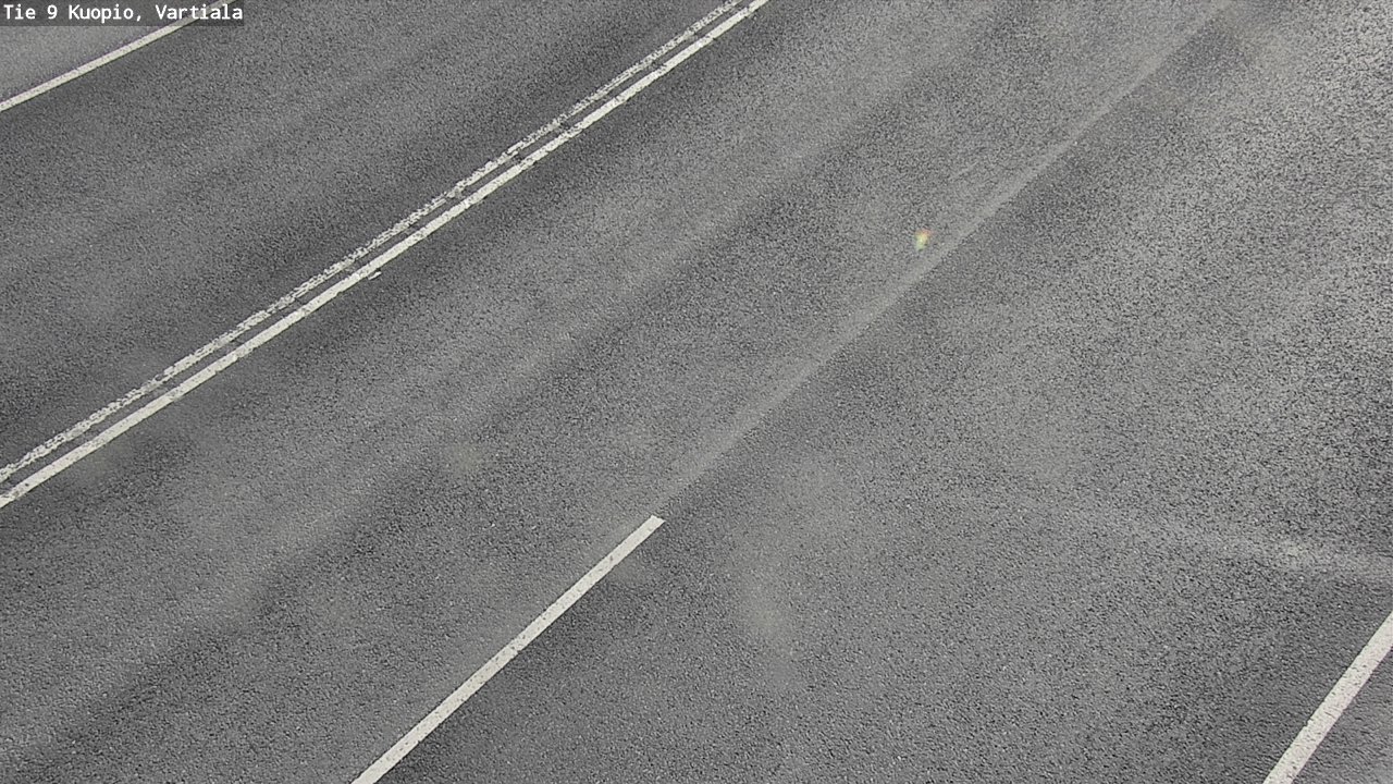 Weather Camera Image Väg 9 Kuopio, Vartiala, Kuopio, Pohjois-Savo