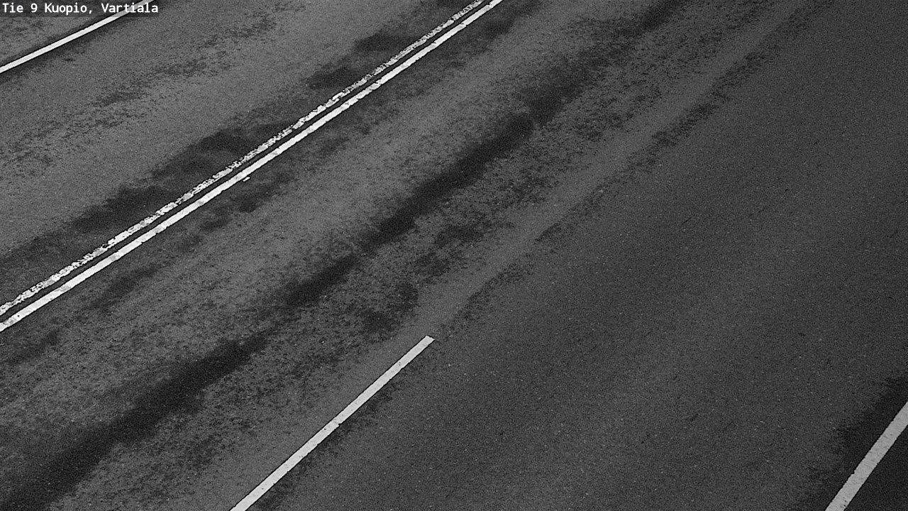 Weather Camera Image Väg 9 Kuopio, Vartiala, Kuopio, Pohjois-Savo
