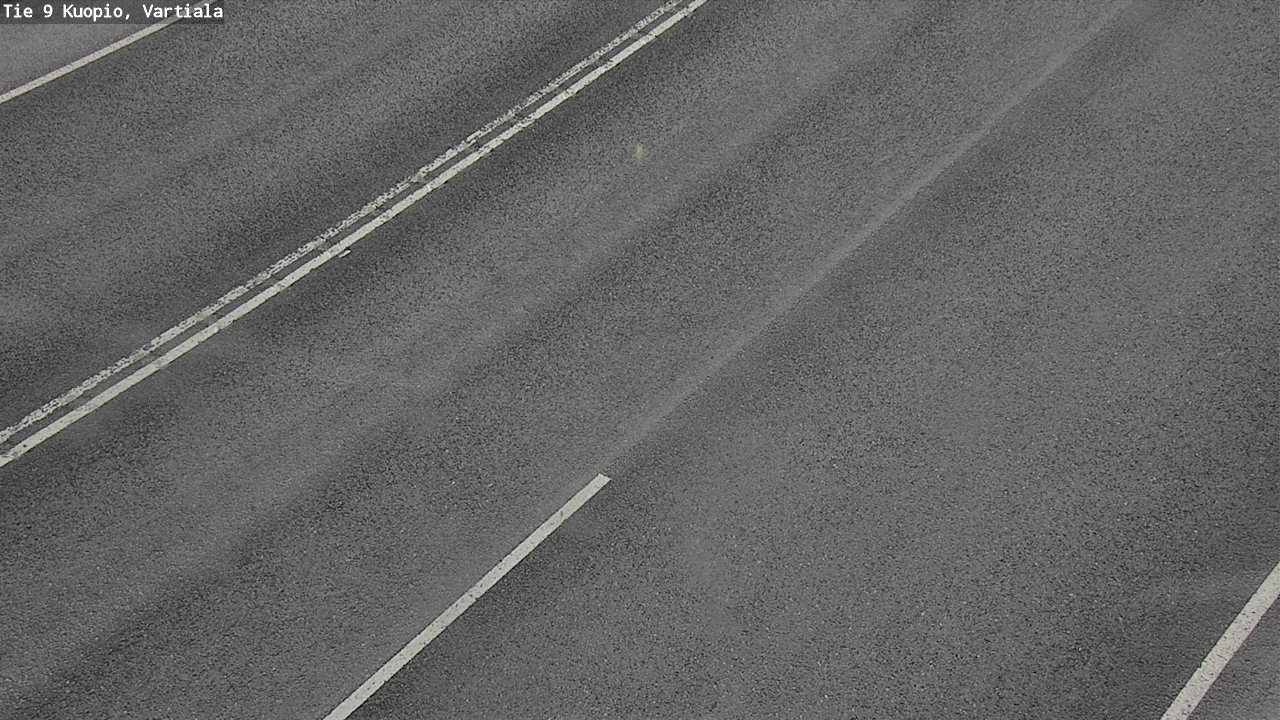 Weather Camera Image Väg 9 Kuopio, Vartiala, Kuopio, Pohjois-Savo