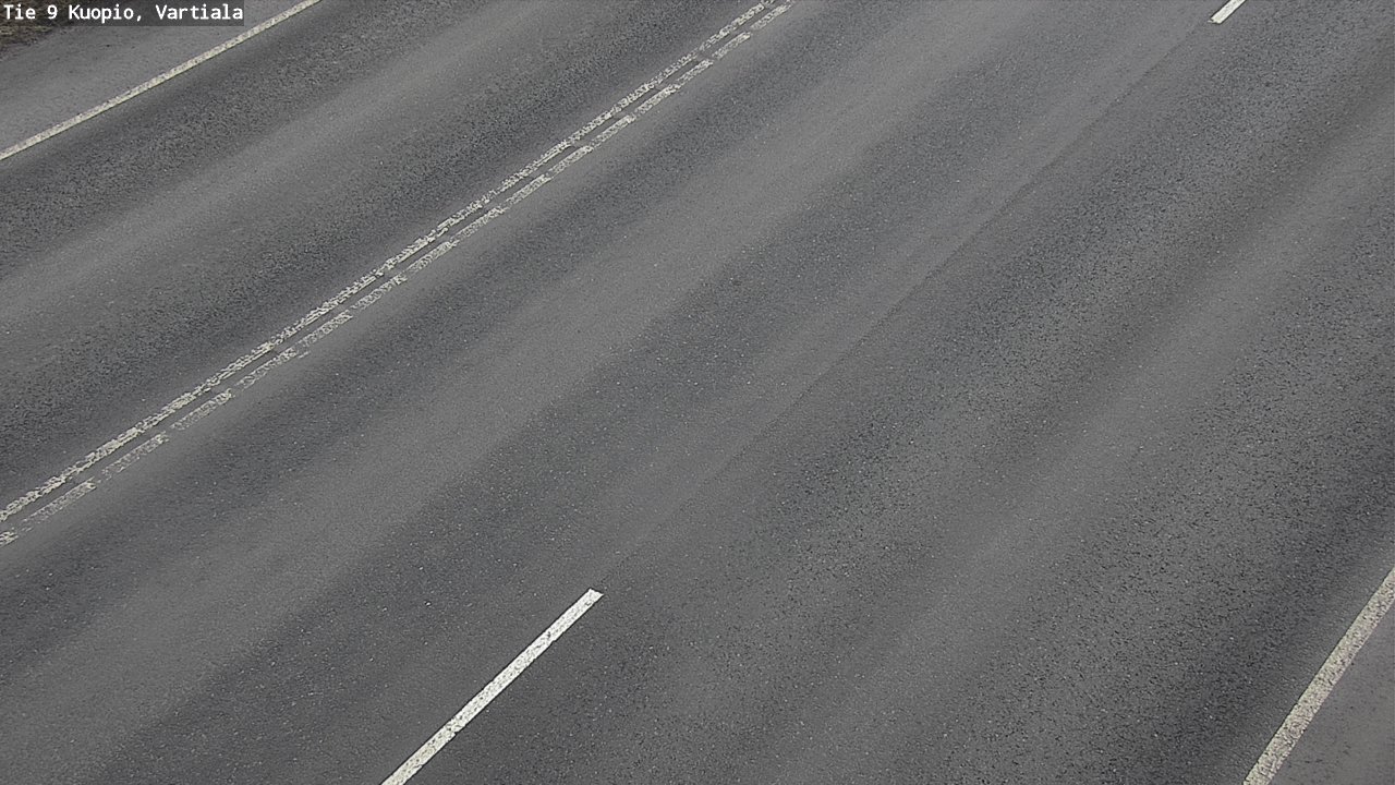 Weather Camera Image Väg 9 Kuopio, Vartiala, Kuopio, Pohjois-Savo