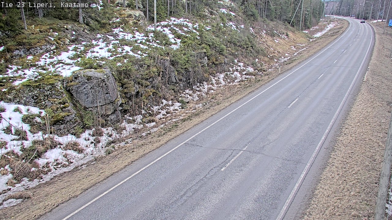 Weather Camera Image Väg 23 Libelits, Kaatamo, Liperi, Pohjois-Karjala