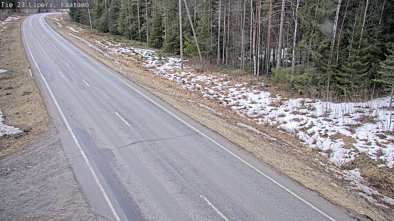 Weather Camera Image Väg 23 Libelits, Kaatamo, Liperi, Pohjois-Karjala