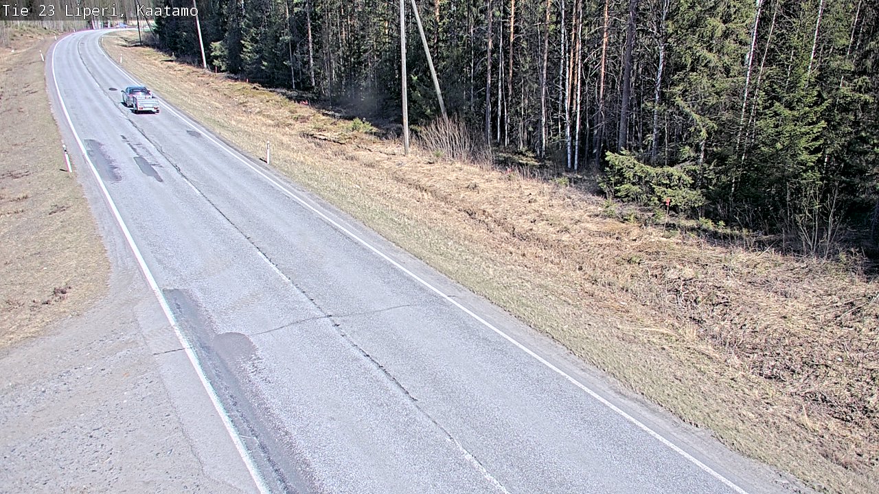 Weather Camera Image Väg 23 Libelits, Kaatamo, Liperi, Pohjois-Karjala
