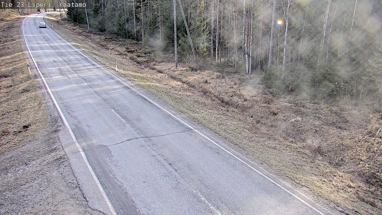 Weather Camera Image Väg 23 Libelits, Kaatamo, Liperi, Pohjois-Karjala