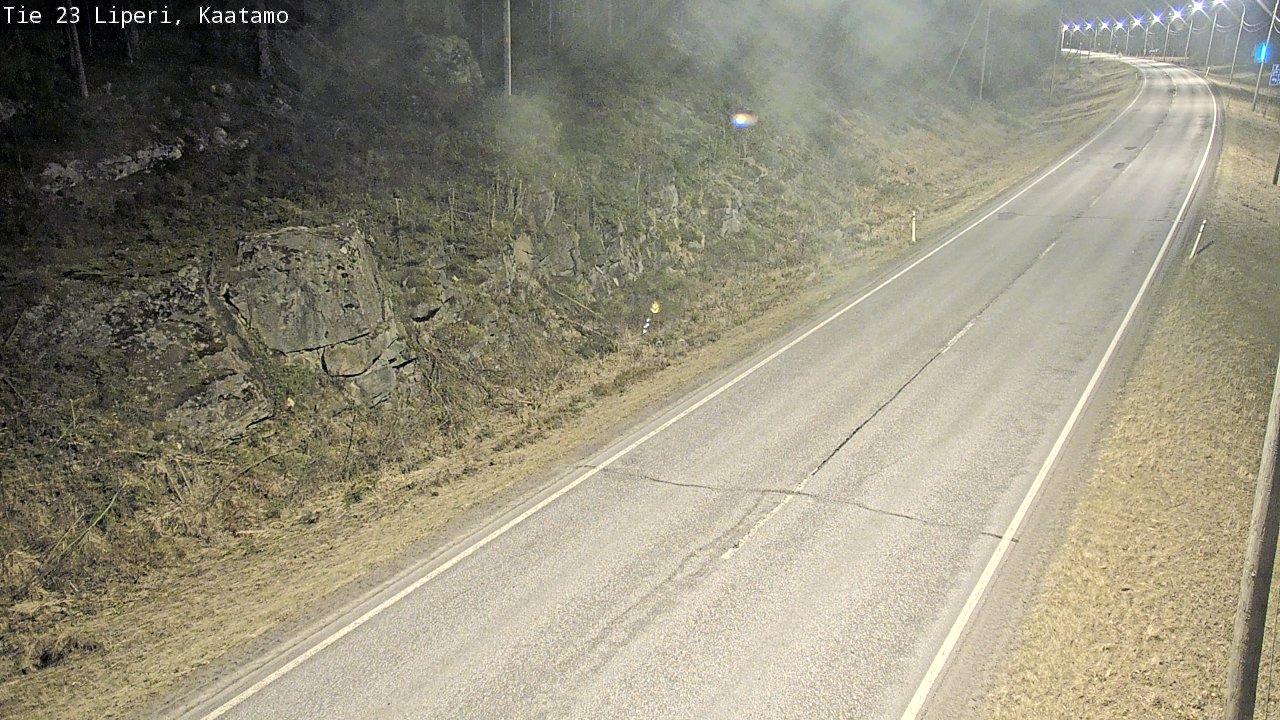Weather Camera Image Road 23 Liperi, Kaatamo, Liperi, Pohjois-Karjala