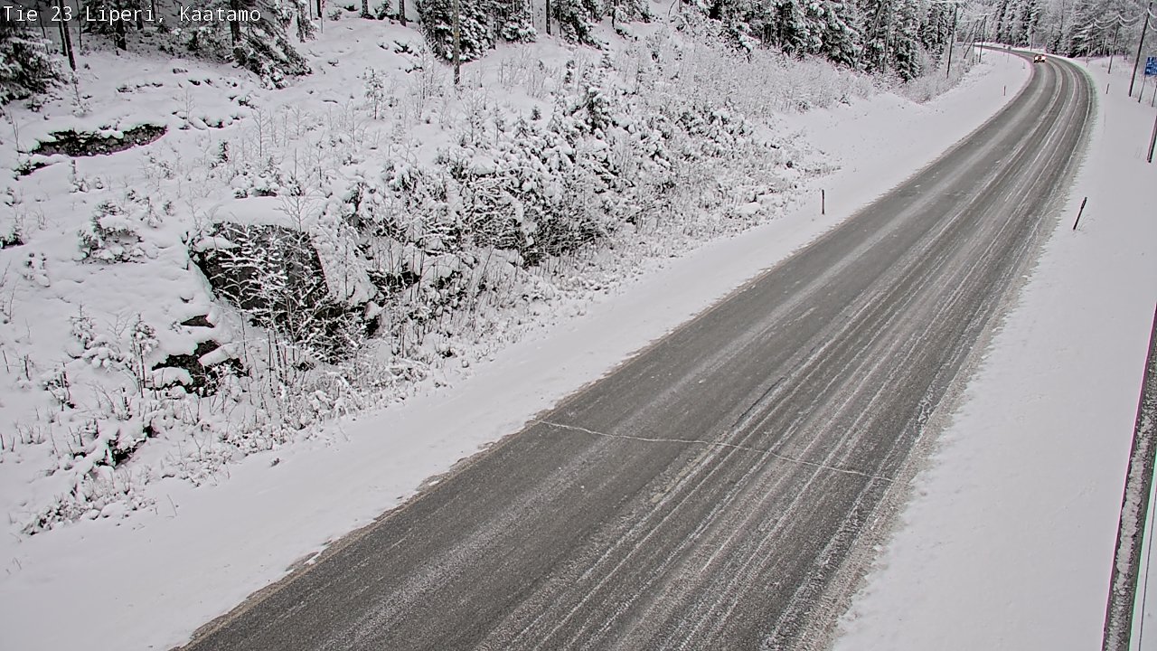 Weather Camera Image Väg 23 Libelits, Kaatamo, Liperi, Pohjois-Karjala