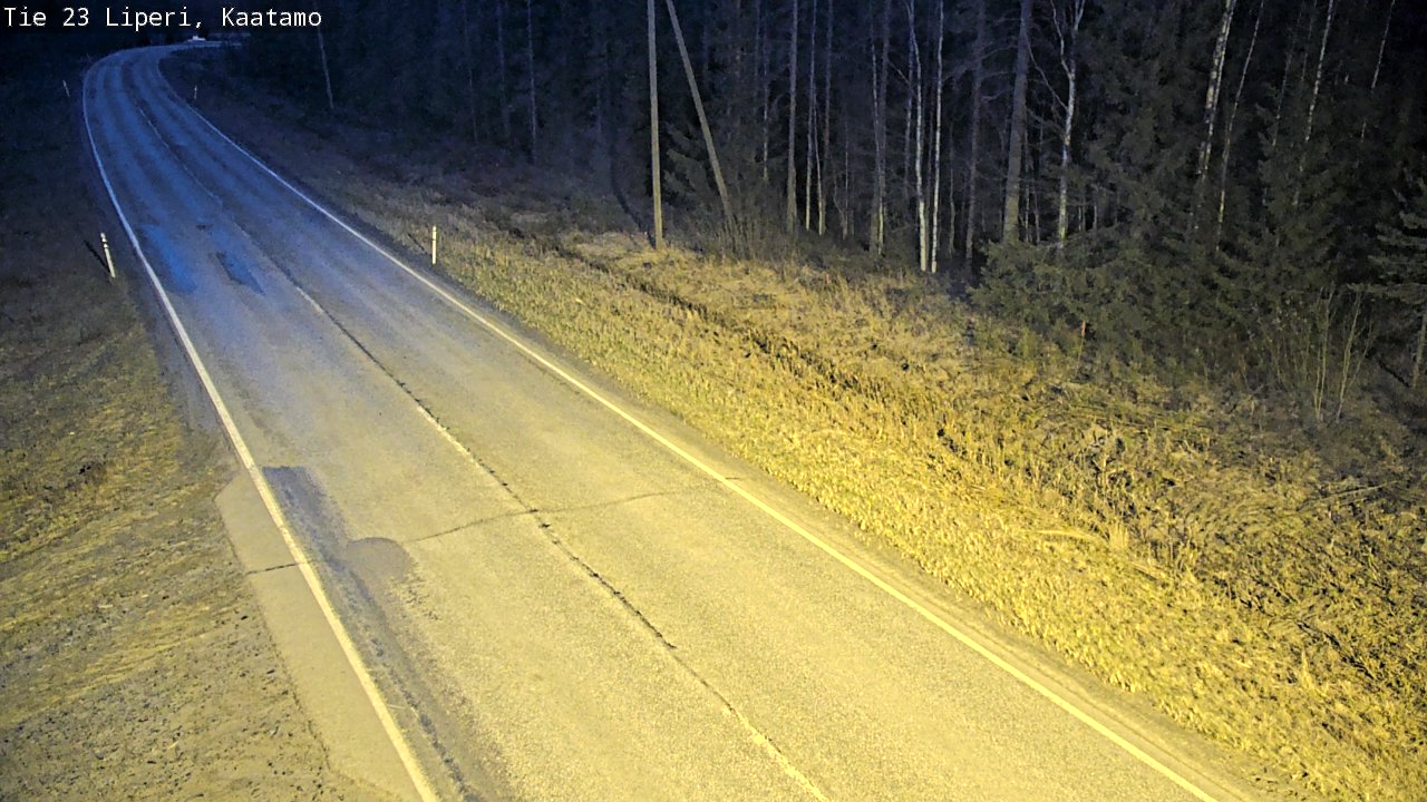 Weather Camera Image Road 23 Liperi, Kaatamo, Liperi, Pohjois-Karjala