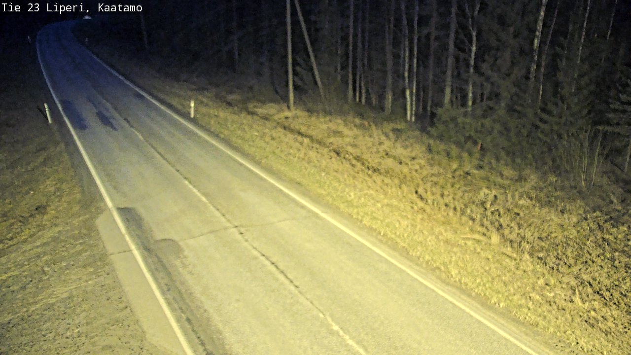 Weather Camera Image Road 23 Liperi, Kaatamo, Liperi, Pohjois-Karjala