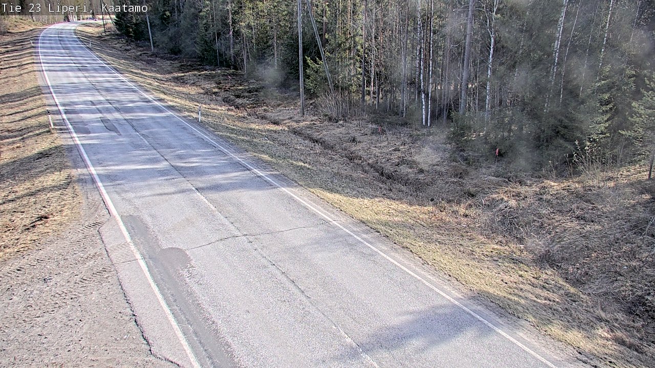 Weather Camera Image Väg 23 Libelits, Kaatamo, Liperi, Pohjois-Karjala
