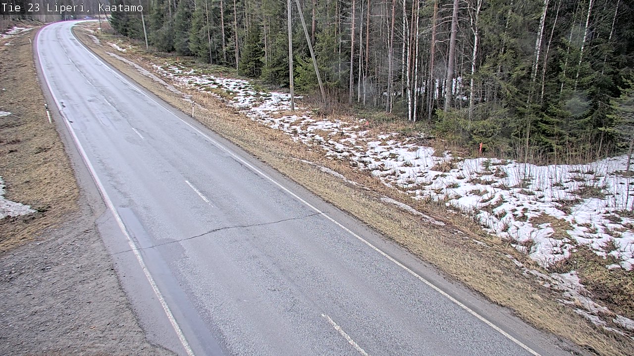 Weather Camera Image Väg 23 Libelits, Kaatamo, Liperi, Pohjois-Karjala