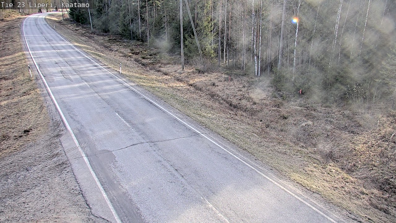 Weather Camera Image Väg 23 Libelits, Kaatamo, Liperi, Pohjois-Karjala