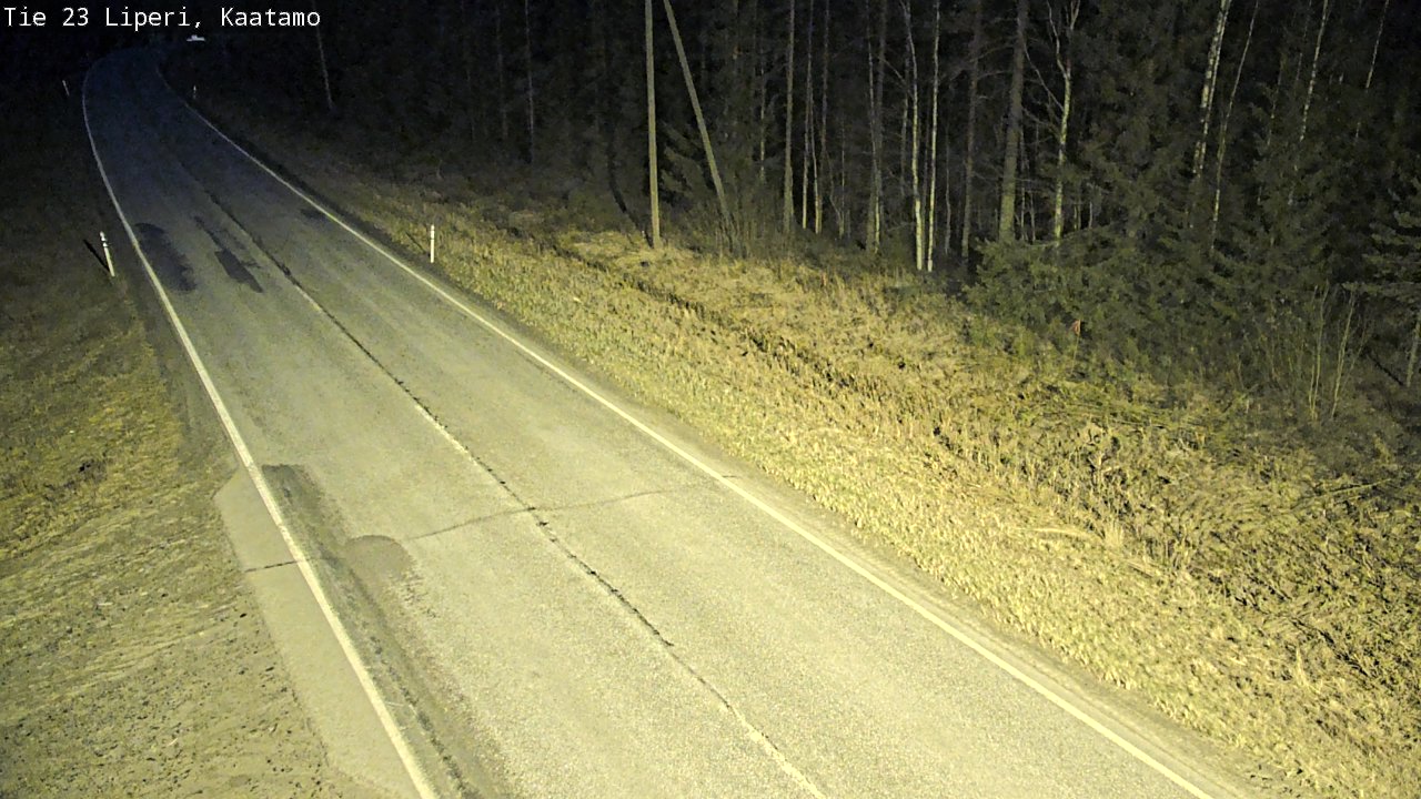 Weather Camera Image Road 23 Liperi, Kaatamo, Liperi, Pohjois-Karjala