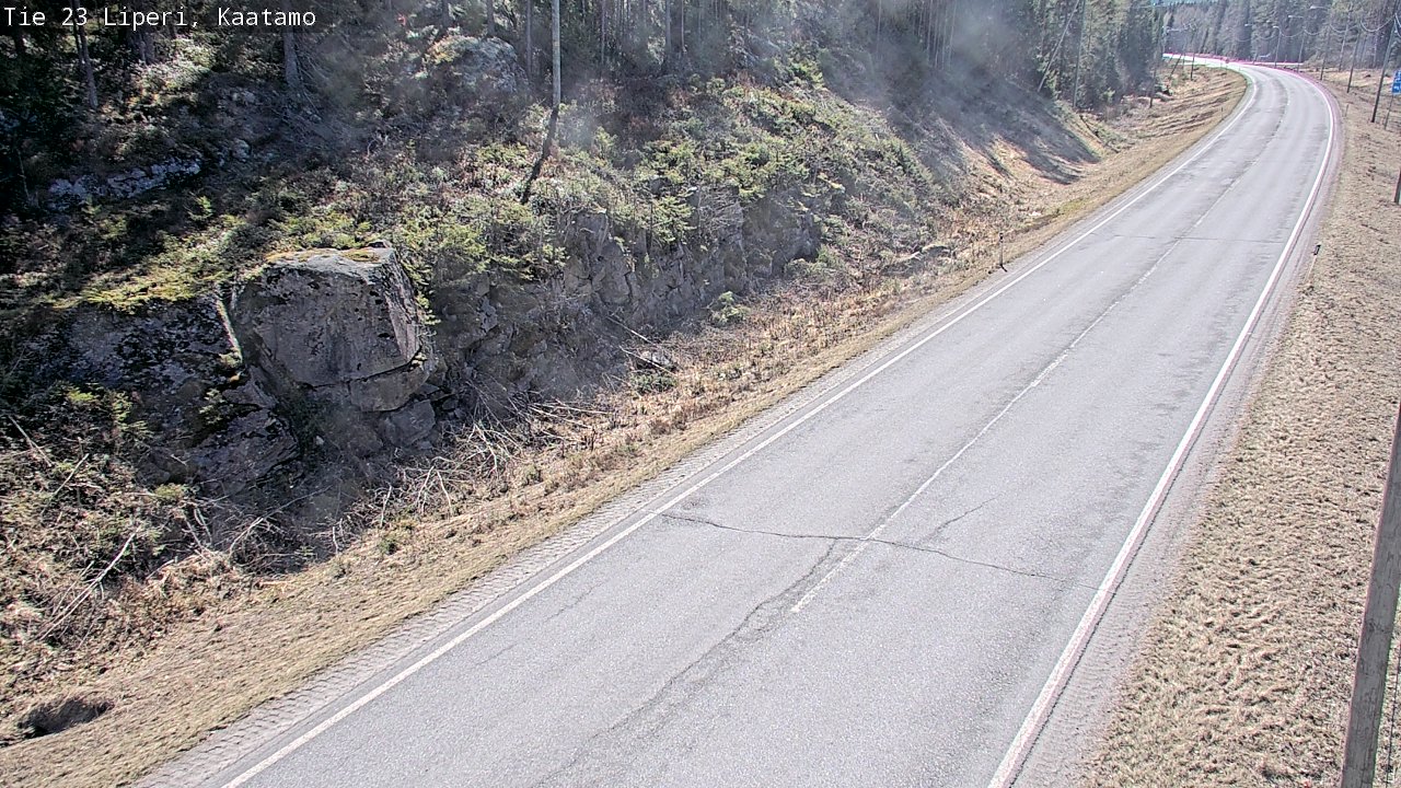 Weather Camera Image Väg 23 Libelits, Kaatamo, Liperi, Pohjois-Karjala