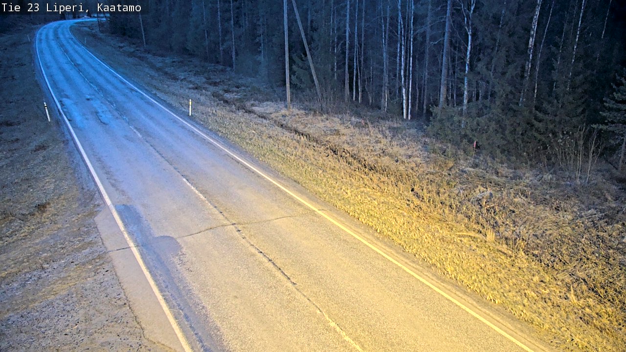 Weather Camera Image Road 23 Liperi, Kaatamo, Liperi, Pohjois-Karjala