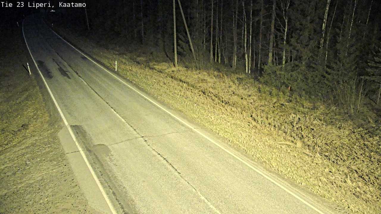 Weather Camera Image Road 23 Liperi, Kaatamo, Liperi, Pohjois-Karjala
