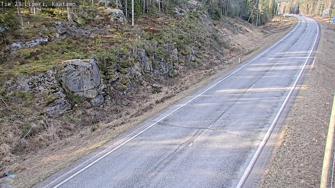 Weather Camera Image Väg 23 Libelits, Kaatamo, Liperi, Pohjois-Karjala