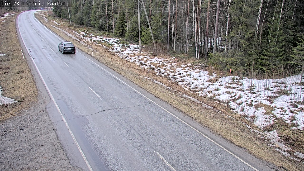 Weather Camera Image Väg 23 Libelits, Kaatamo, Liperi, Pohjois-Karjala