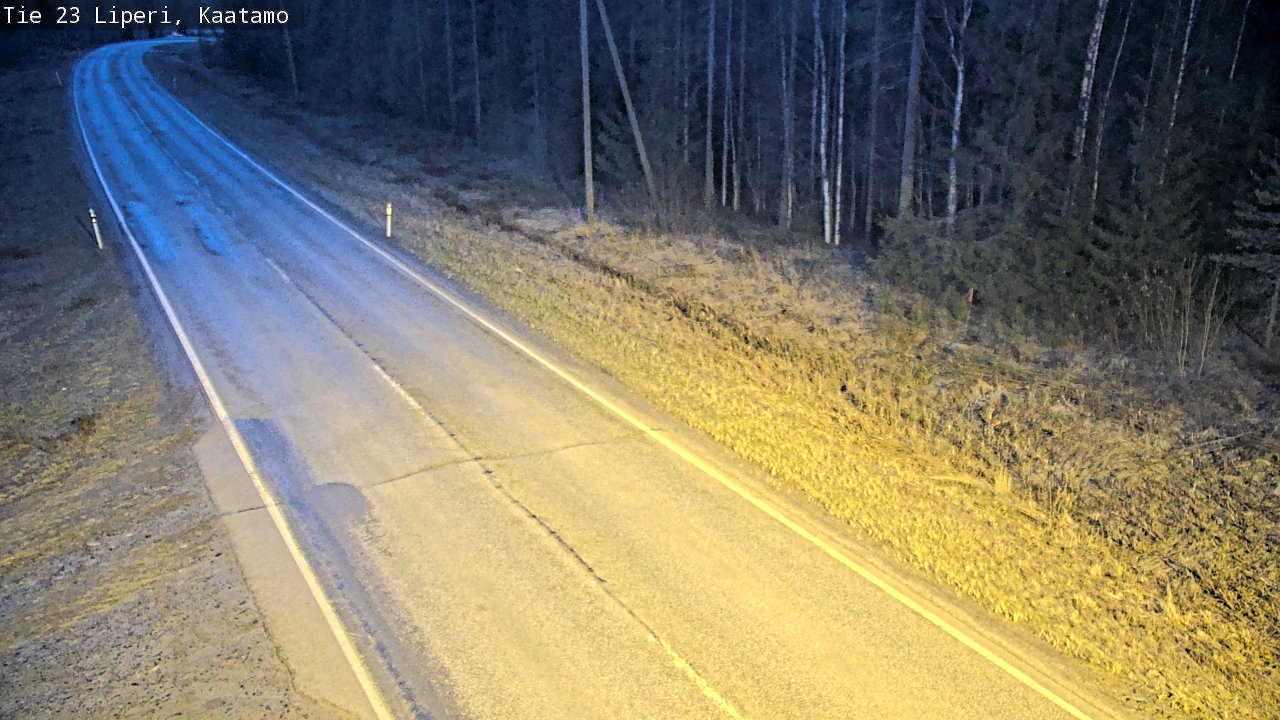 Weather Camera Image Road 23 Liperi, Kaatamo, Liperi, Pohjois-Karjala