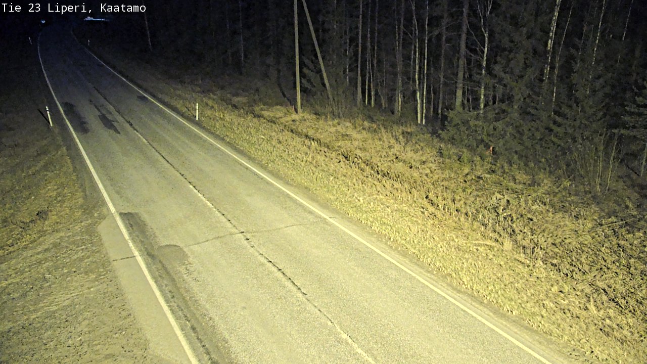 Weather Camera Image Road 23 Liperi, Kaatamo, Liperi, Pohjois-Karjala