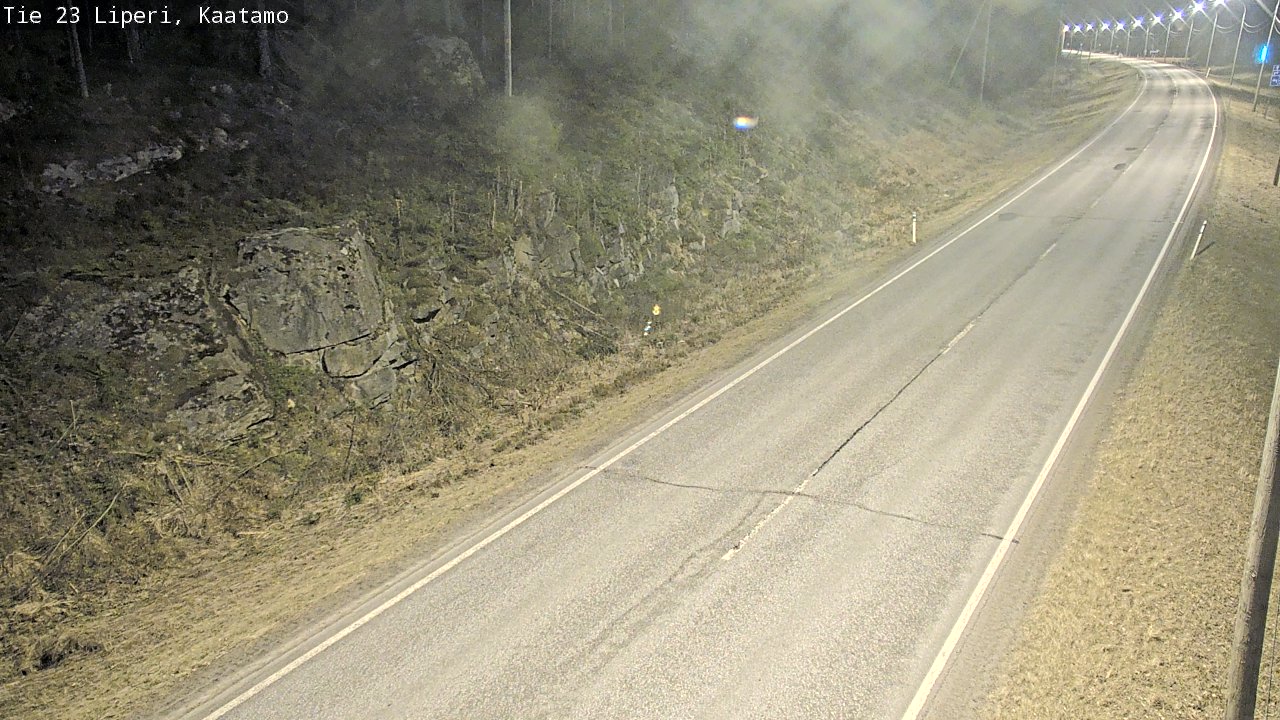 Weather Camera Image Väg 23 Libelits, Kaatamo, Liperi, Pohjois-Karjala