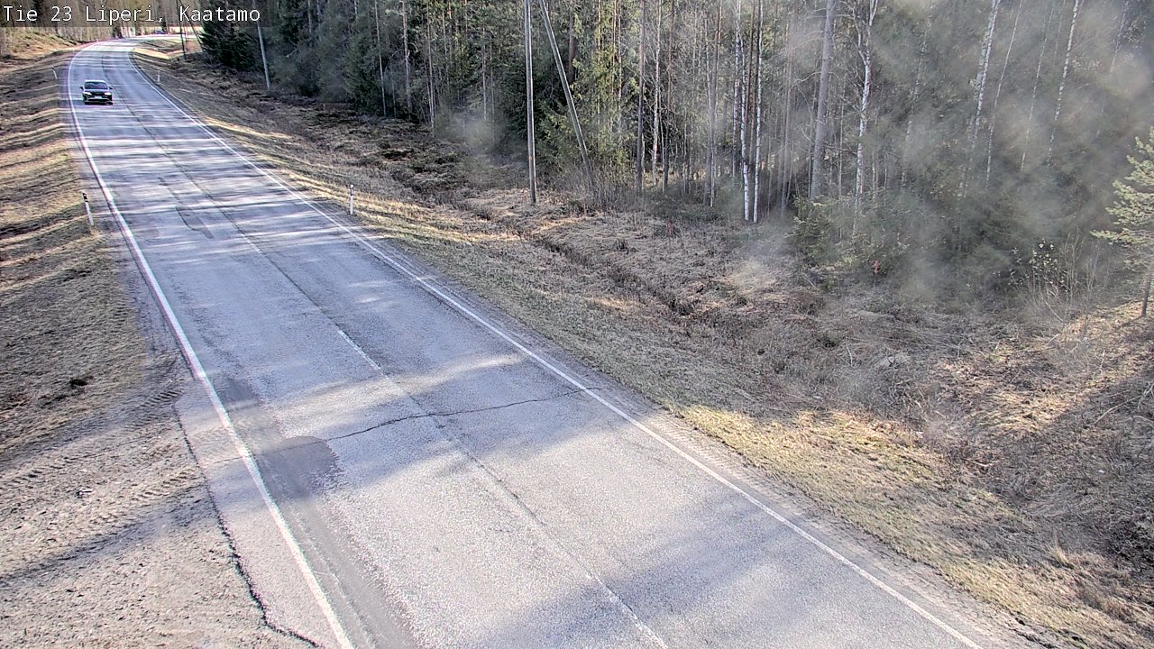 Weather Camera Image Väg 23 Libelits, Kaatamo, Liperi, Pohjois-Karjala