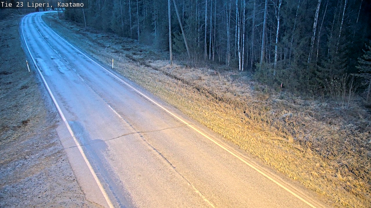 Weather Camera Image Road 23 Liperi, Kaatamo, Liperi, Pohjois-Karjala