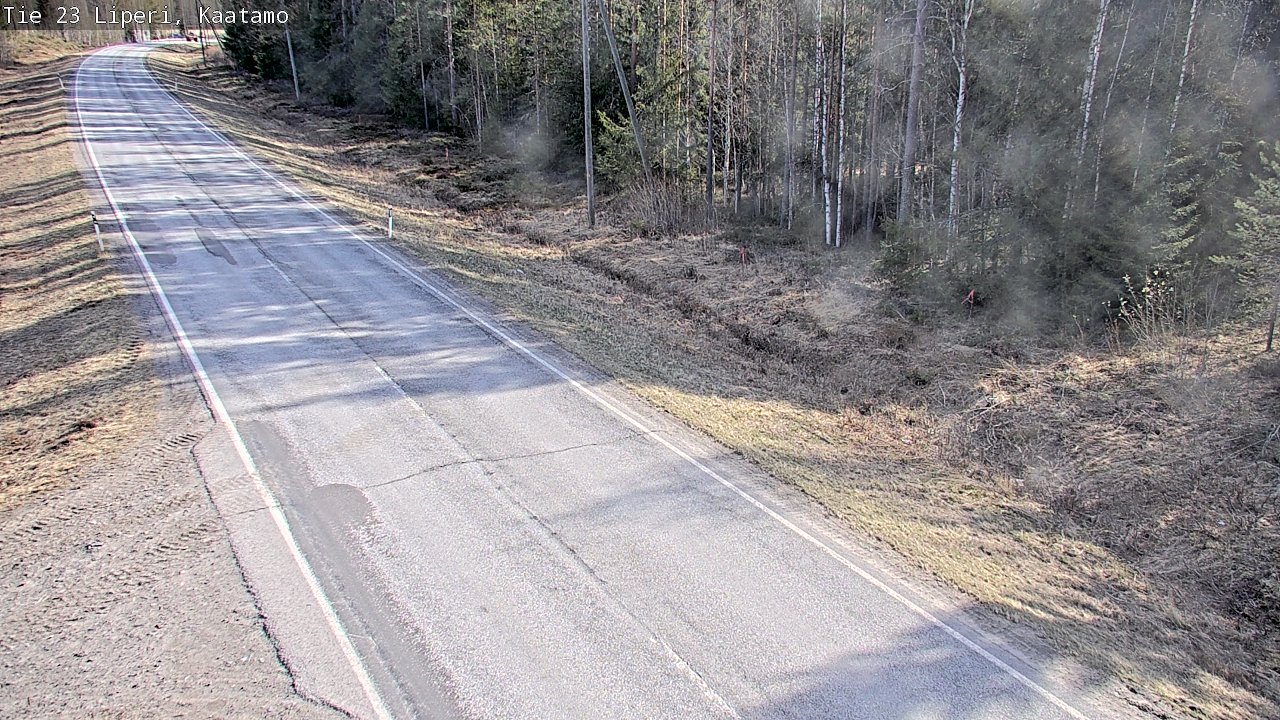 Weather Camera Image Väg 23 Libelits, Kaatamo, Liperi, Pohjois-Karjala