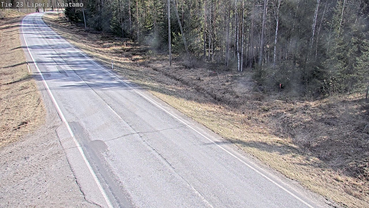 Weather Camera Image Väg 23 Libelits, Kaatamo, Liperi, Pohjois-Karjala