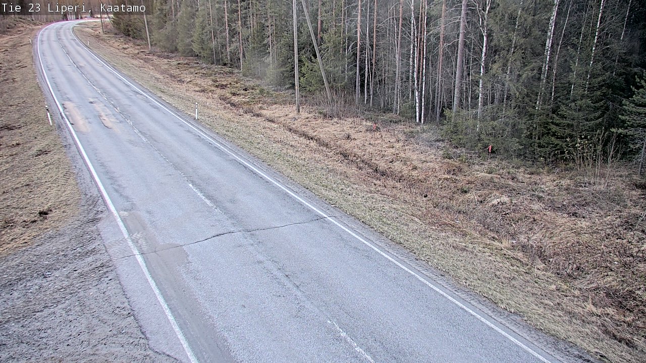 Weather Camera Image Road 23 Liperi, Kaatamo, Liperi, Pohjois-Karjala