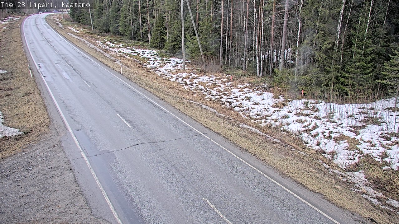 Weather Camera Image Väg 23 Libelits, Kaatamo, Liperi, Pohjois-Karjala
