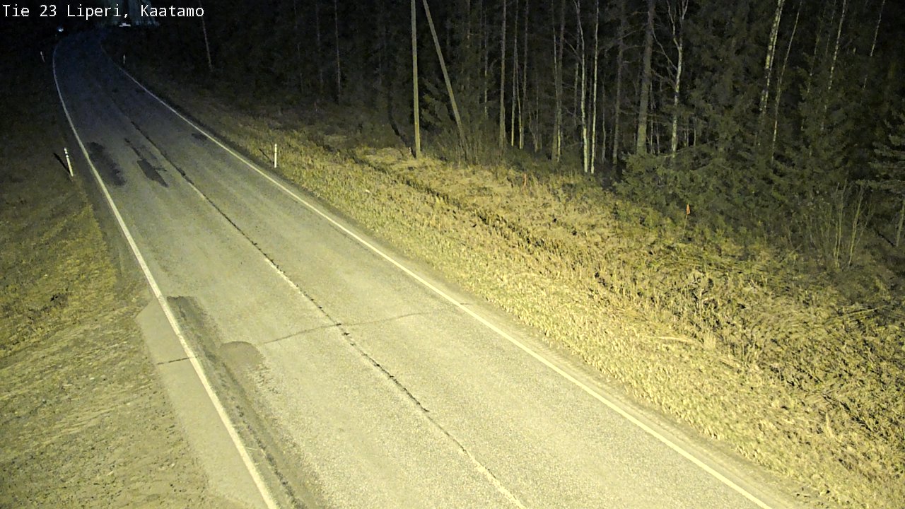 Weather Camera Image Road 23 Liperi, Kaatamo, Liperi, Pohjois-Karjala