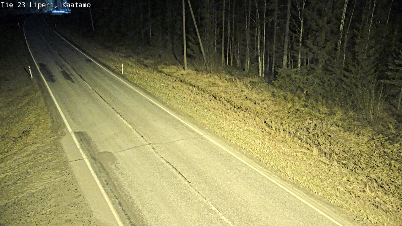 Weather Camera Image Road 23 Liperi, Kaatamo, Liperi, Pohjois-Karjala