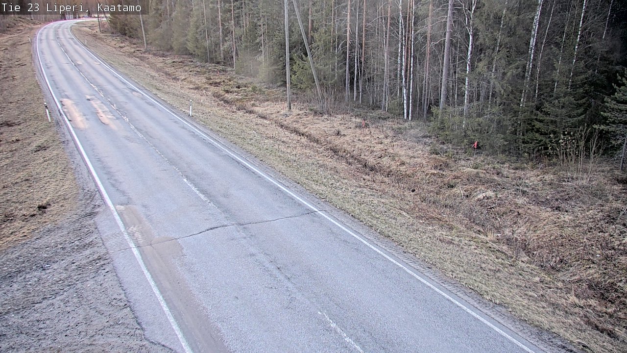 Weather Camera Image Road 23 Liperi, Kaatamo, Liperi, Pohjois-Karjala