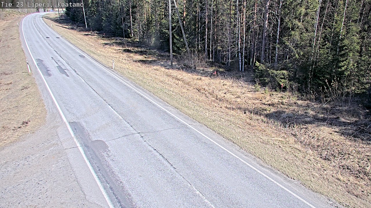 Weather Camera Image Väg 23 Libelits, Kaatamo, Liperi, Pohjois-Karjala