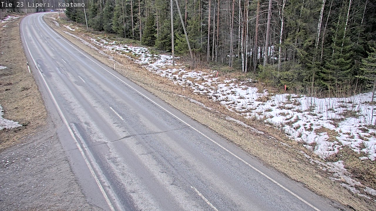 Weather Camera Image Väg 23 Libelits, Kaatamo, Liperi, Pohjois-Karjala