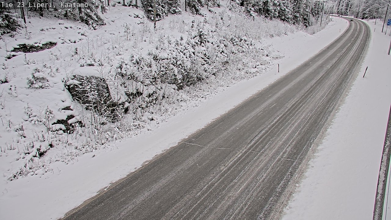 Weather Camera Image Väg 23 Libelits, Kaatamo, Liperi, Pohjois-Karjala