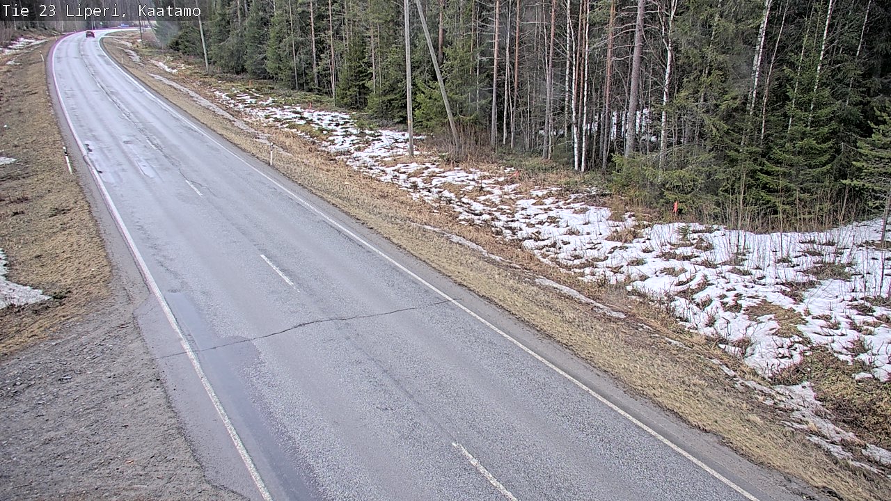 Weather Camera Image Väg 23 Libelits, Kaatamo, Liperi, Pohjois-Karjala