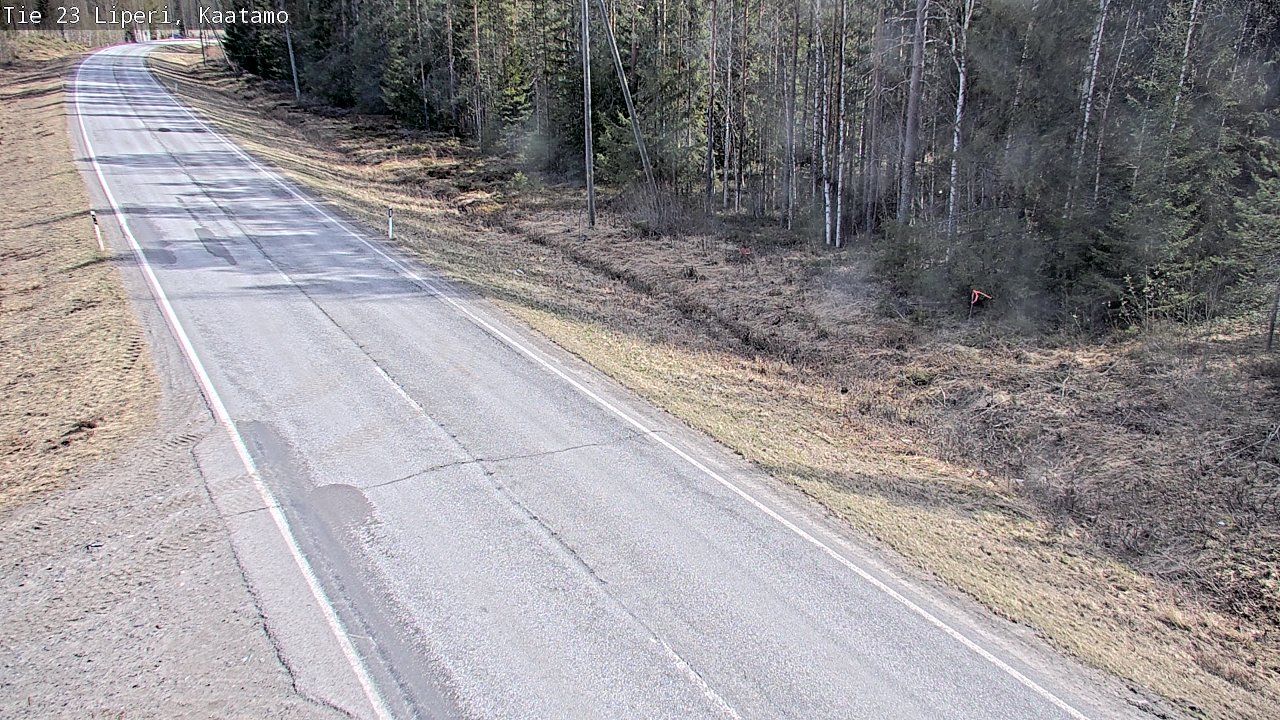 Weather Camera Image Väg 23 Libelits, Kaatamo, Liperi, Pohjois-Karjala
