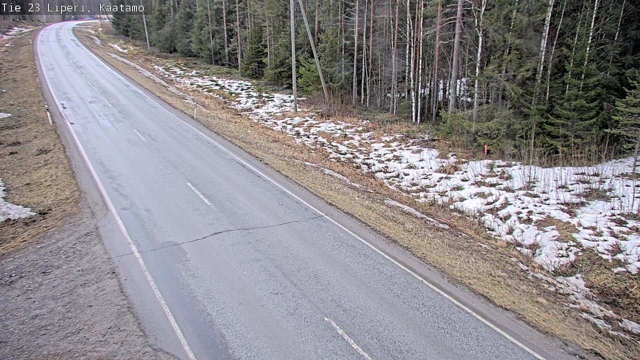 Weather Camera Image Väg 23 Libelits, Kaatamo, Liperi, Pohjois-Karjala