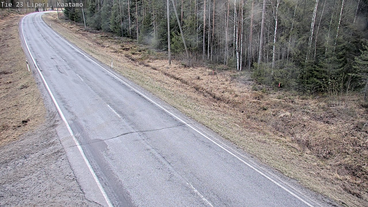 Weather Camera Image Väg 23 Libelits, Kaatamo, Liperi, Pohjois-Karjala