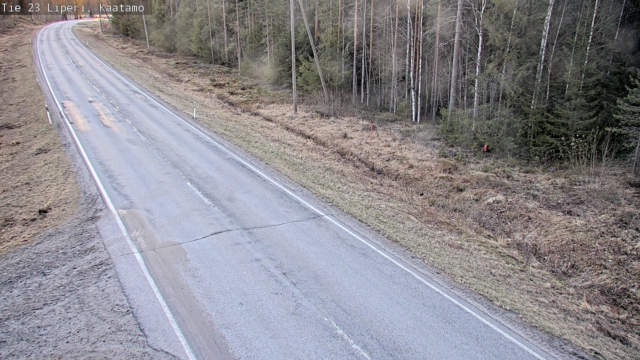 Weather Camera Image Väg 23 Libelits, Kaatamo, Liperi, Pohjois-Karjala