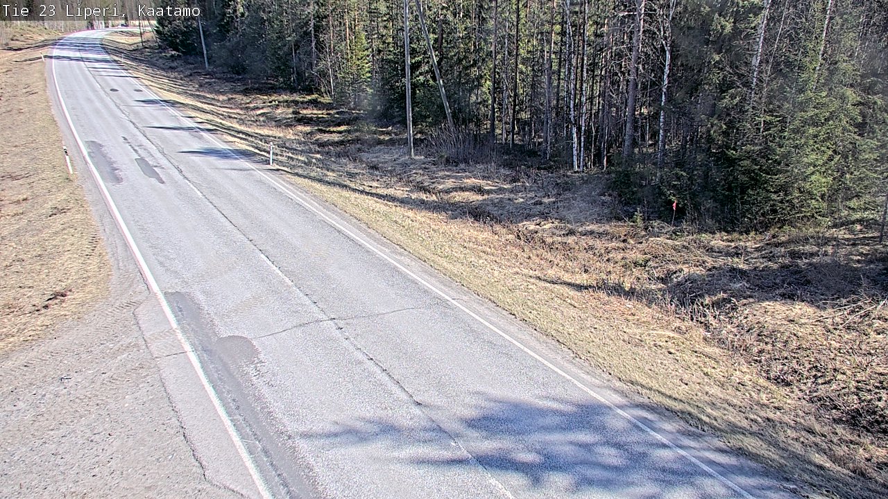 Weather Camera Image Väg 23 Libelits, Kaatamo, Liperi, Pohjois-Karjala