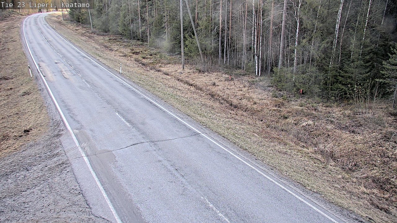 Weather Camera Image Väg 23 Libelits, Kaatamo, Liperi, Pohjois-Karjala