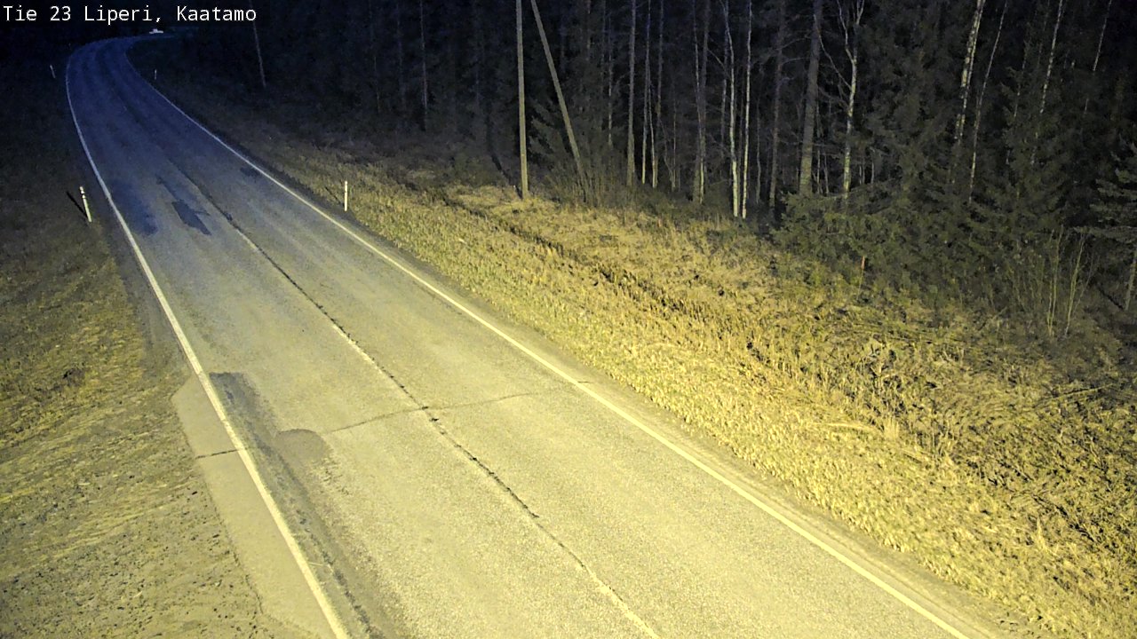 Weather Camera Image Road 23 Liperi, Kaatamo, Liperi, Pohjois-Karjala