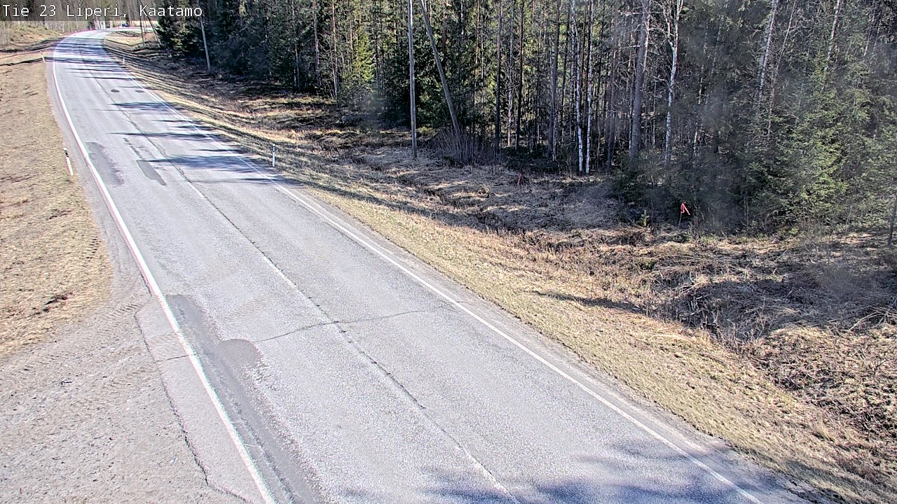 Weather Camera Image Väg 23 Libelits, Kaatamo, Liperi, Pohjois-Karjala
