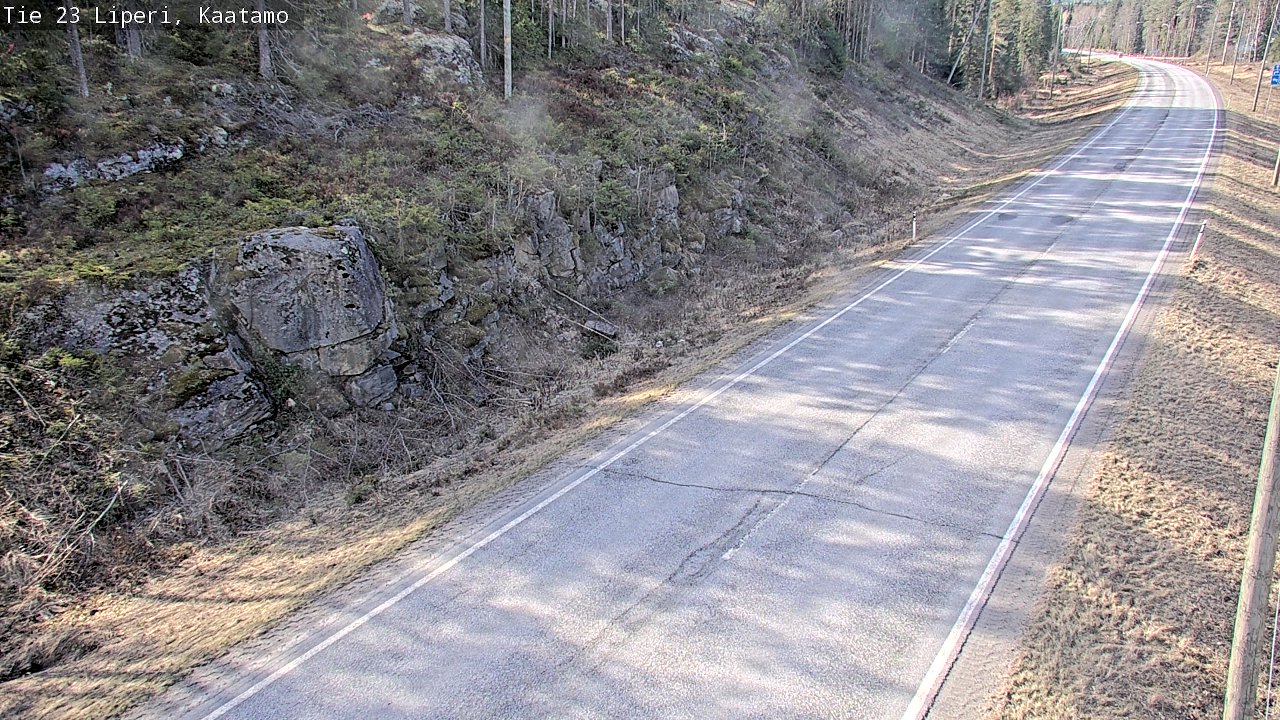 Weather Camera Image Väg 23 Libelits, Kaatamo, Liperi, Pohjois-Karjala