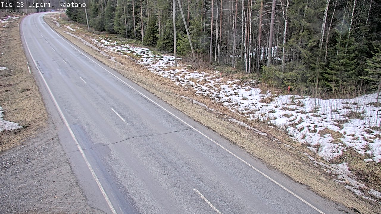 Weather Camera Image Väg 23 Libelits, Kaatamo, Liperi, Pohjois-Karjala